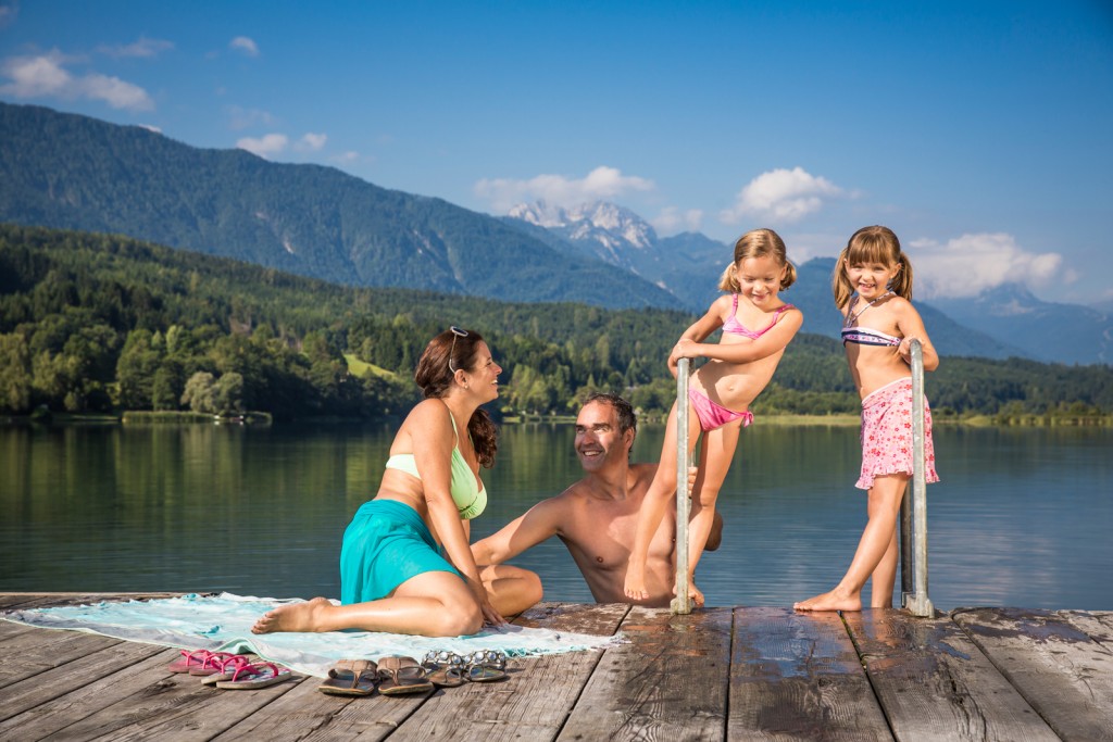 Sommerurlaub am Presseggersee Naturarena Nassfeld Pressegger See Kärnten