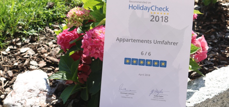 Recommended on HolidayCheck 2018 Recommended on HolidayCheck 2018