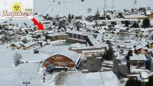 Direkt an der Piste im Skigebiet Nassfeld